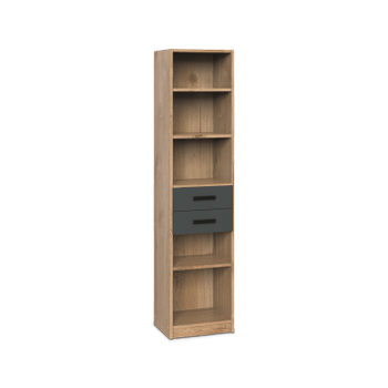 Boekenkast HUVAR J04-Plankeneiche/Graphite Boekenkast HUVAR J04-Plankeneiche/Graphite