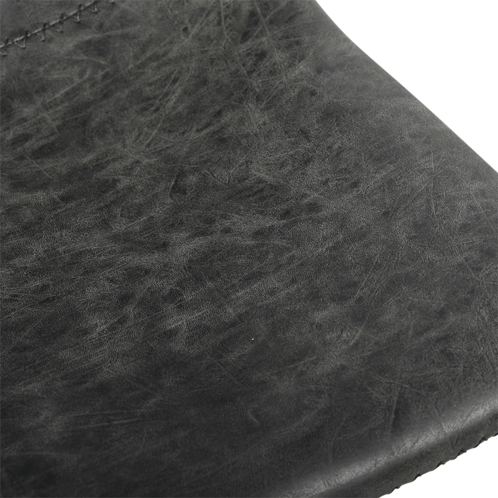 Barkruk ORNADA PU Zwart