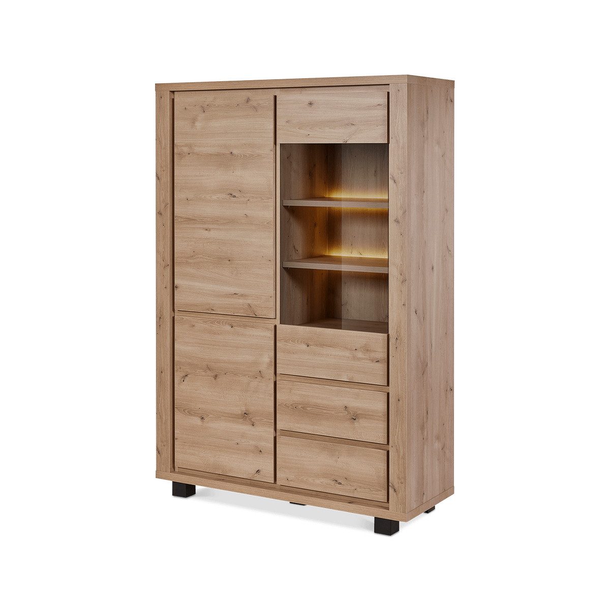 Combikast AURELIO Hudson Oak B128