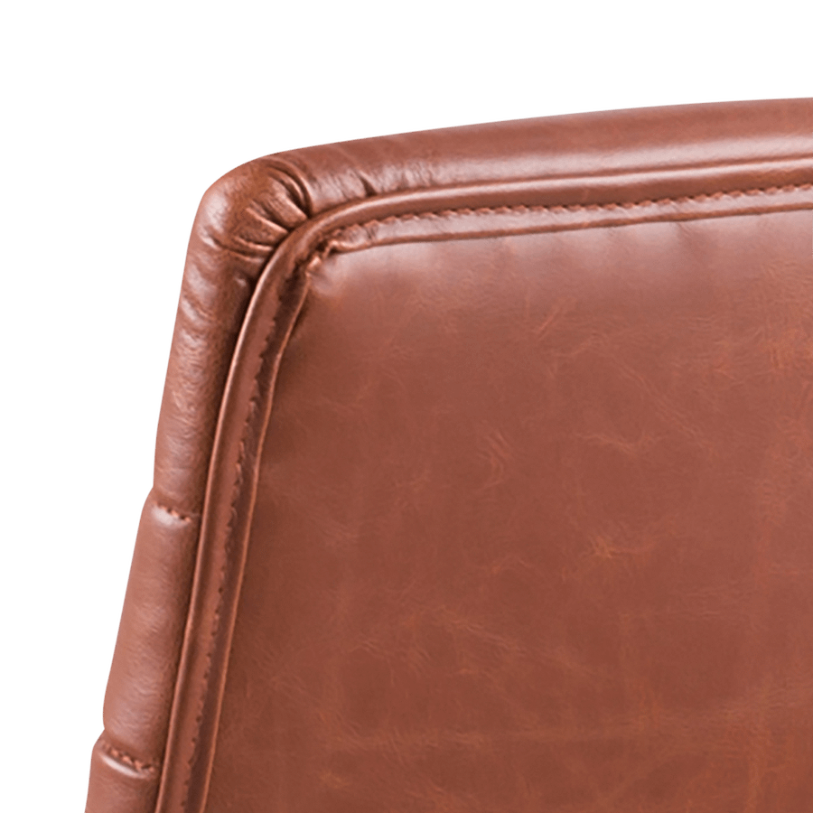 Bureaustoel SHANE PU Brandy Bureaustoel SHANE PU Brandy