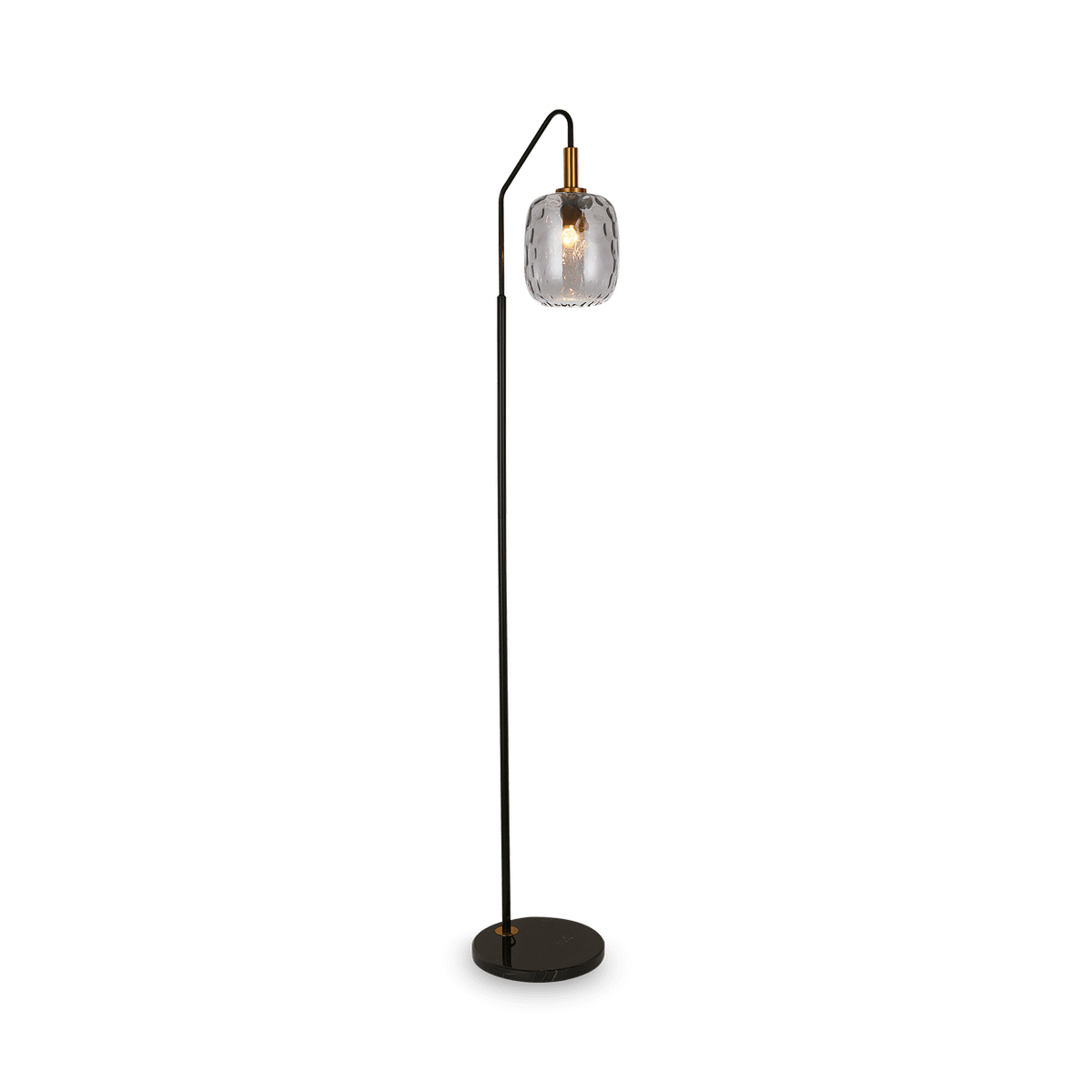 Vloerlamp OKIRU Smoke Grey
