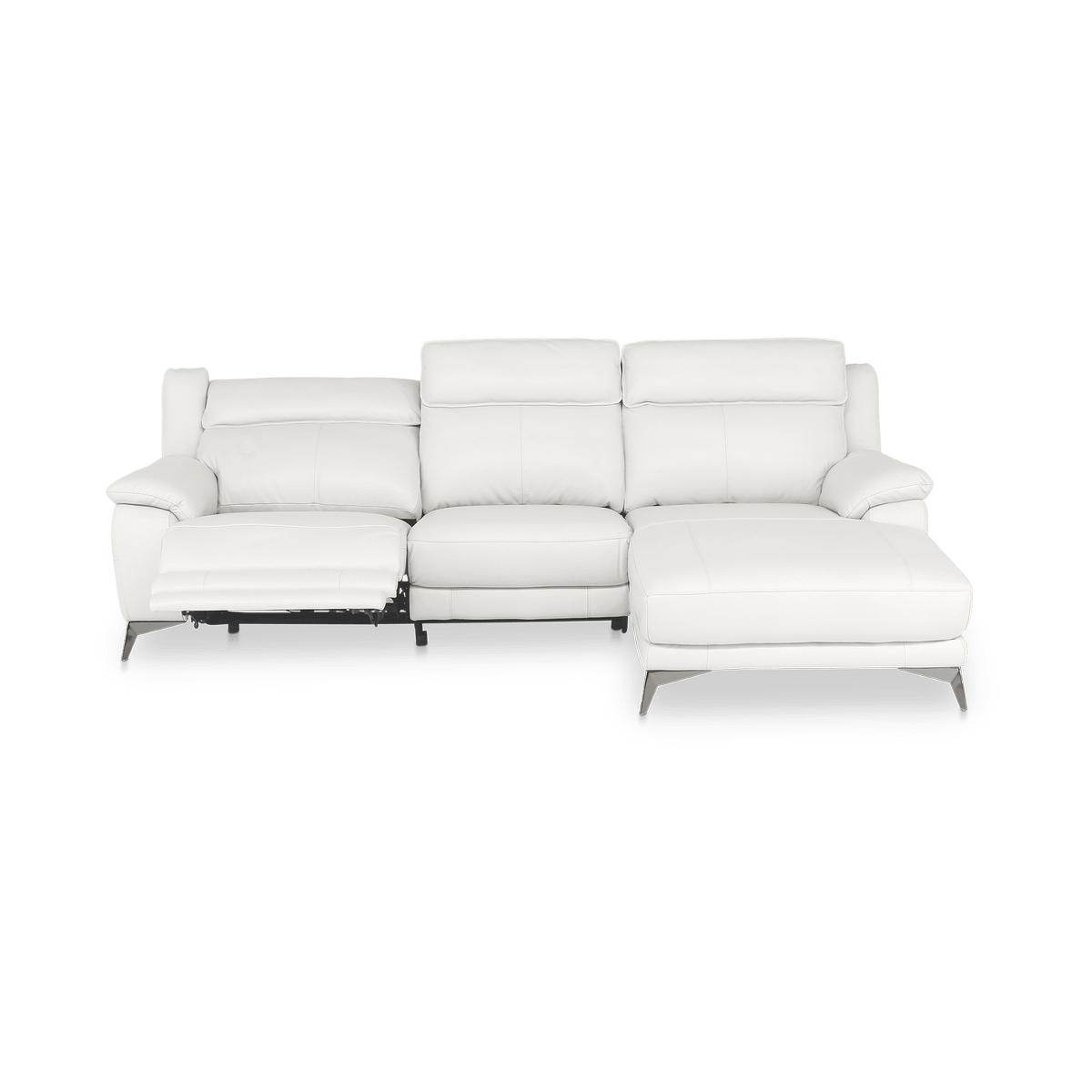 Hoeksalon DORIAN Longchair Rechts Frost