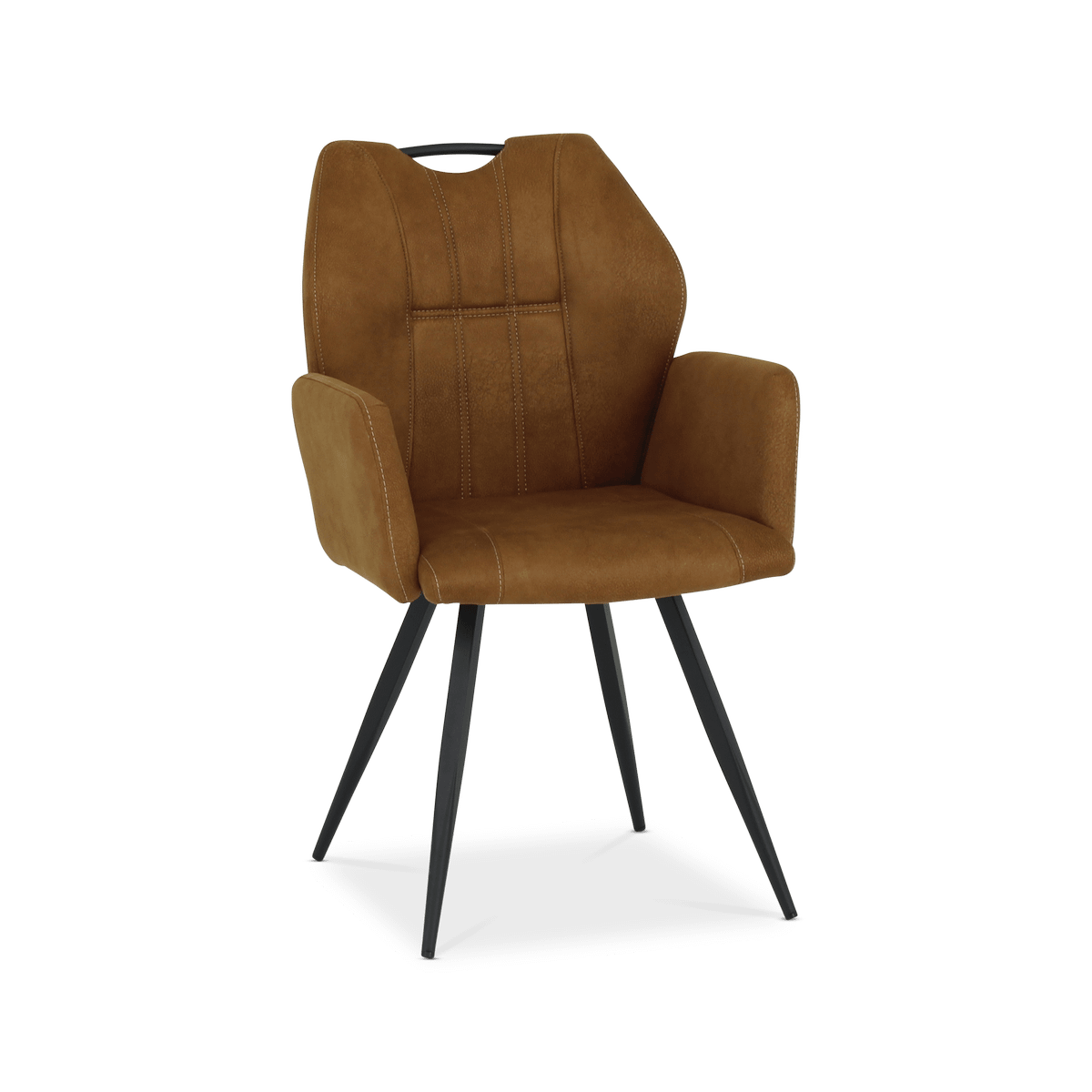 Armstoel ELODIE Zorro Cognac