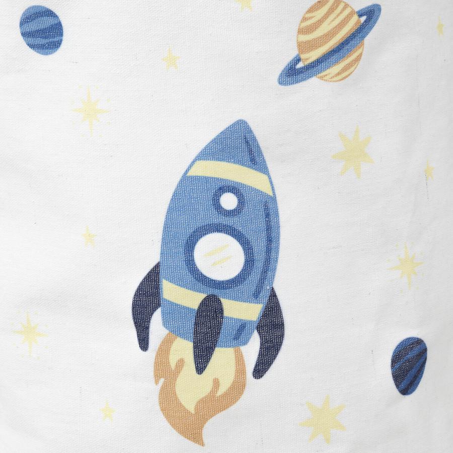 Opbergzak IN SPACE Space Wit/Blauw Opbergzak IN SPACE Space Wit/Blauw