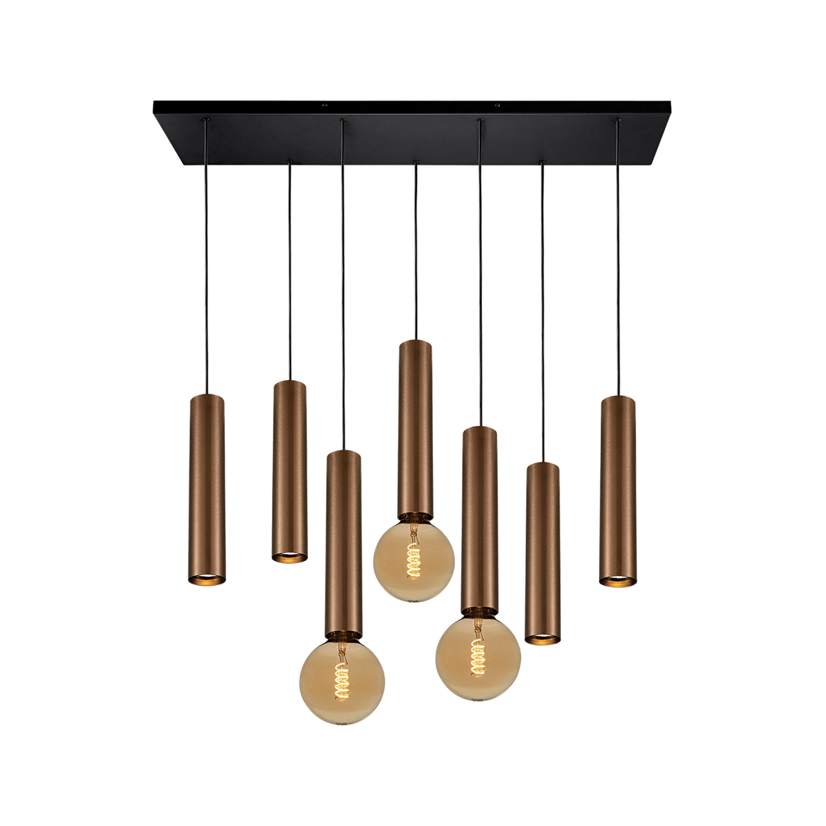 Hanglamp TABOO Zwart/Brons