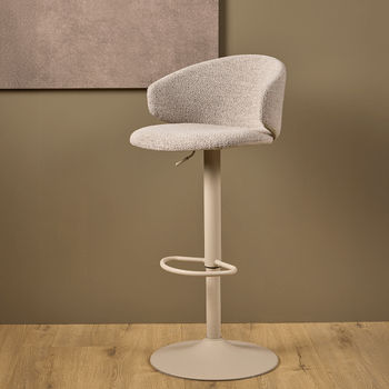 Barstoel STEPHIE Monza Beige ZH61 Barstoel STEPHIE Monza Beige ZH61