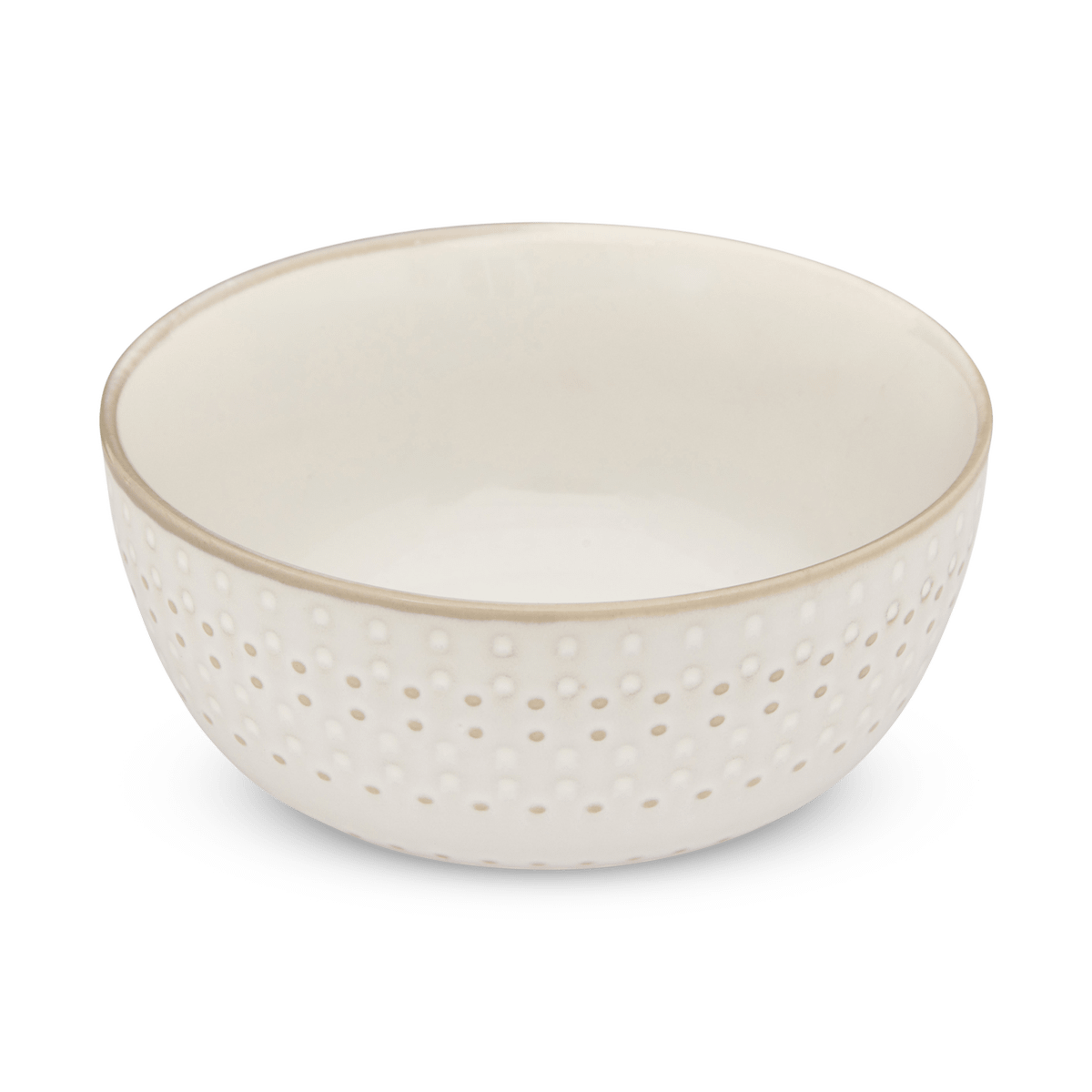 Kom CAZIMA Stippen Beige