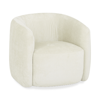 Draaifauteuil SVEA Ecru Draaifauteuil SVEA Ecru