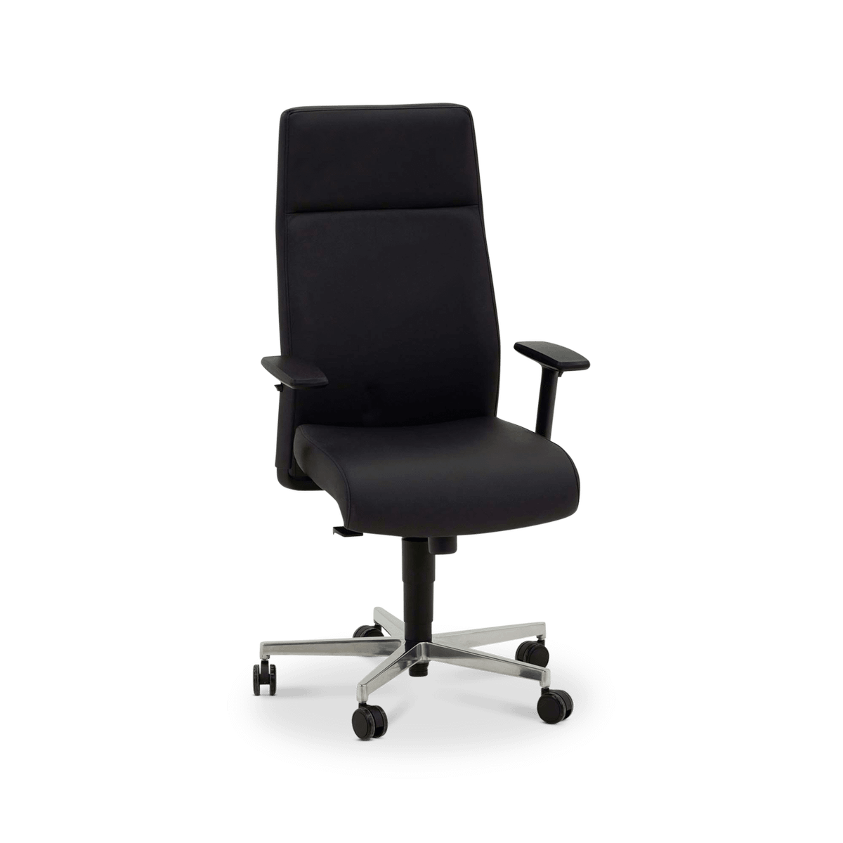 Bureaustoel PROFI CHIEF Zwart Leder