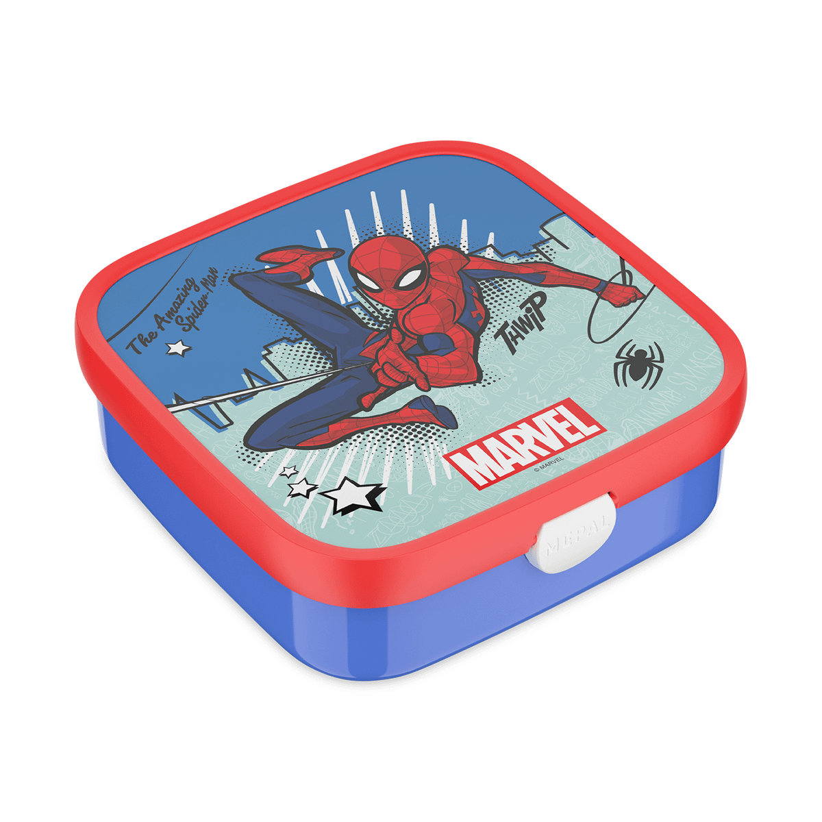 Lunchbox SPIDERMAN Bento Blauw
