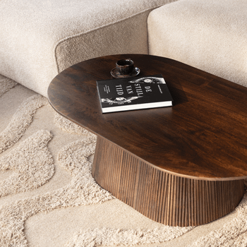 Salontafel DOMINGO Mango Donkerbruin 120x70 Salontafel DOMINGO Mango Donkerbruin 120x70