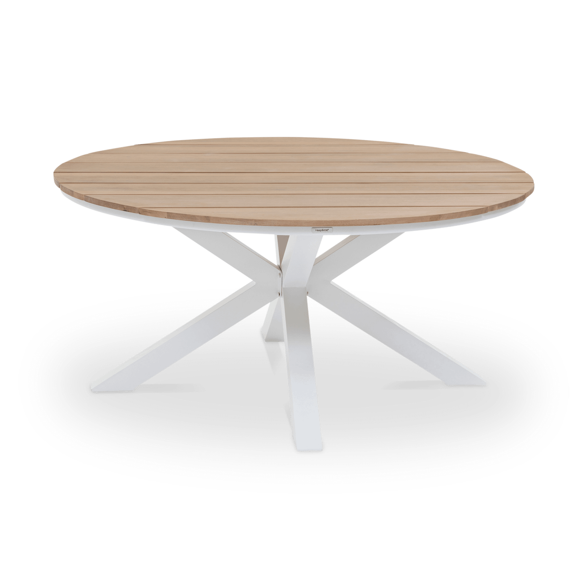 Tuintafel RIPASSO Ø112 Acacia/Wit 