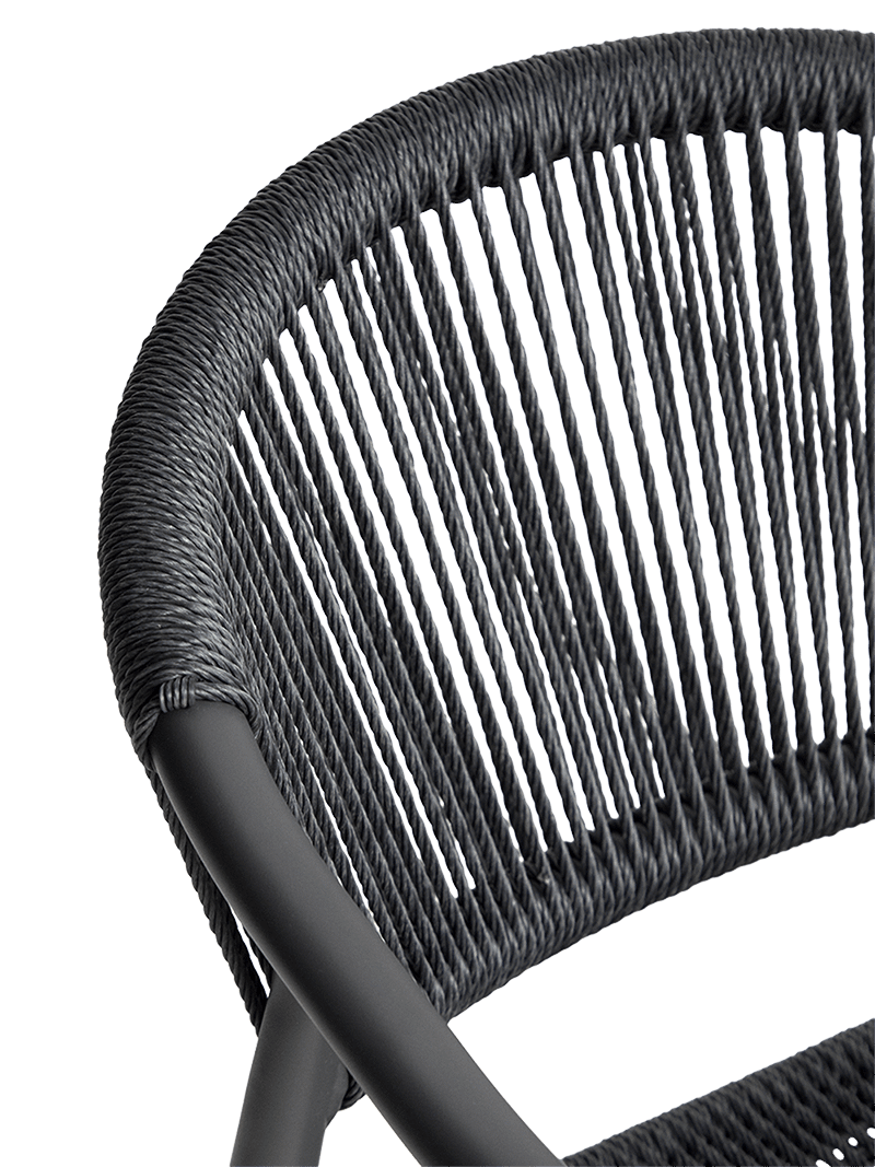 Tuinstoel Livadia Grafiet