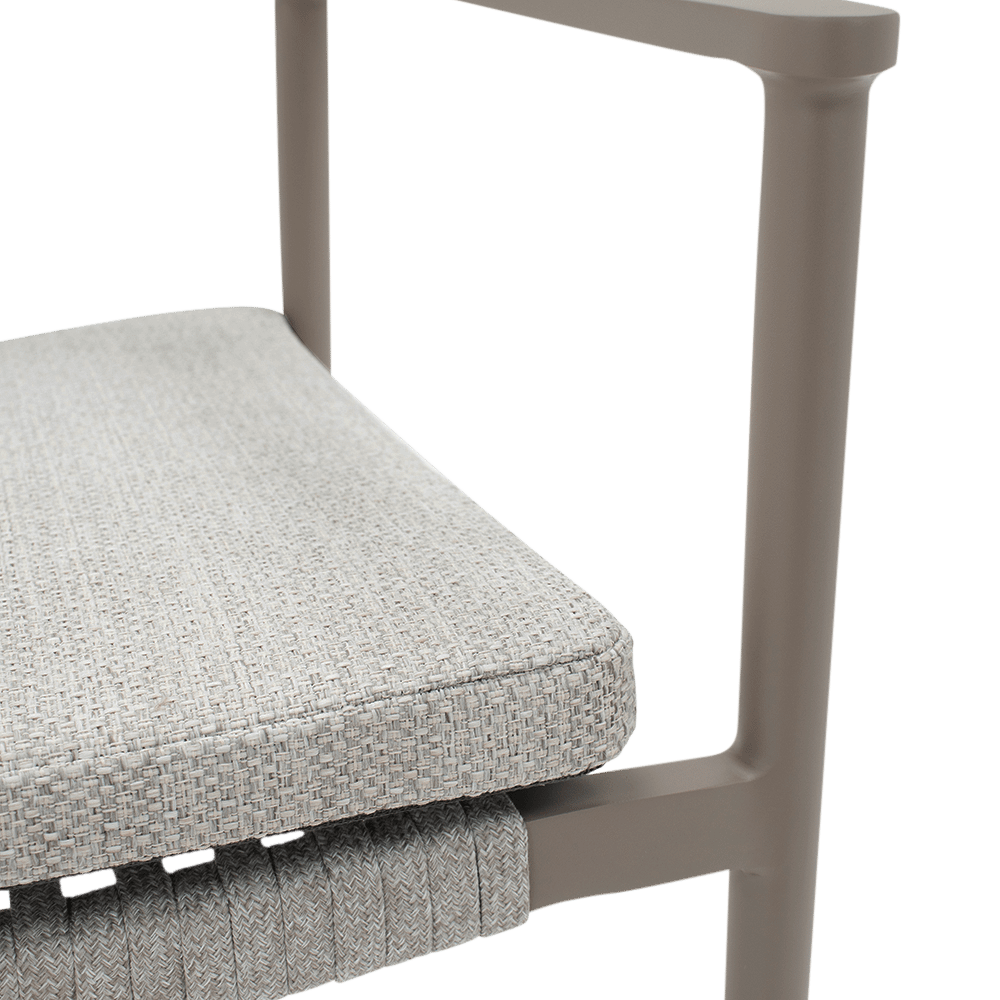 Armstoel SERENA Linen/Mocha Taupe