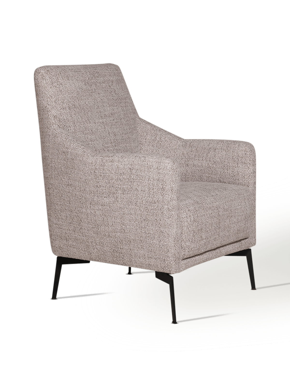 Bijzetzetel Liotta met hoge rug