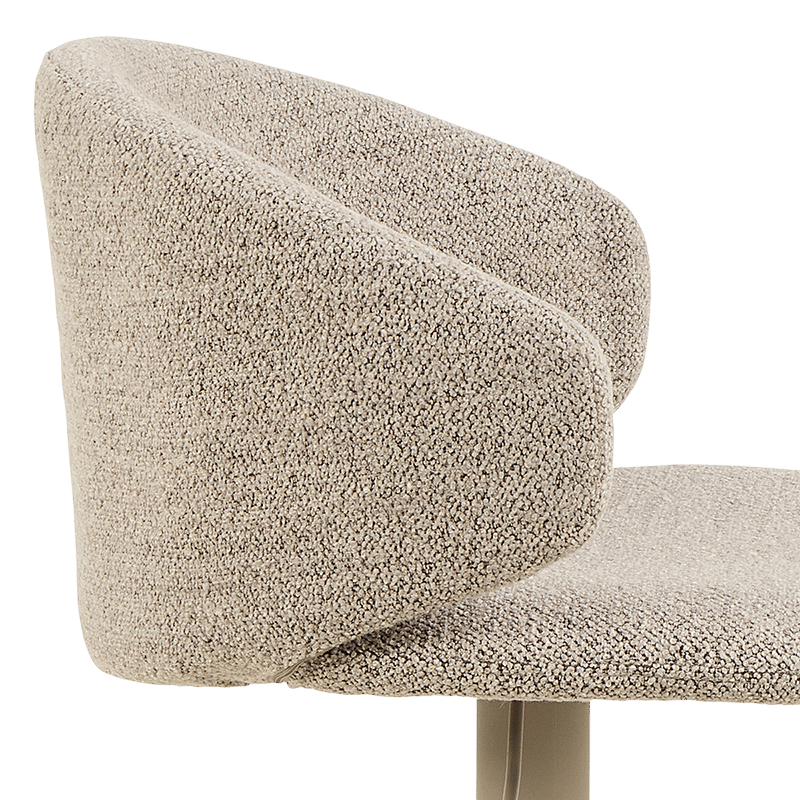 Barstoel STEPHIE Monza Beige ZH61 Barstoel STEPHIE Monza Beige ZH61