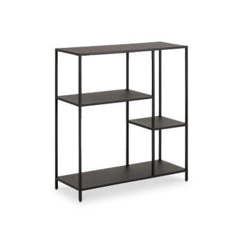 Boekenrek SPARROW Metaal Zwart Boekenrek SPARROW Metaal Zwart