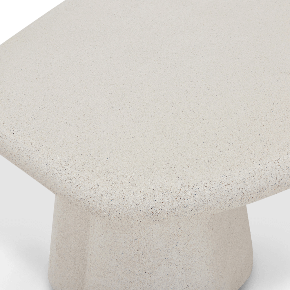 Salontafel ALBUFEIRA Organisch 130x70 Microcement