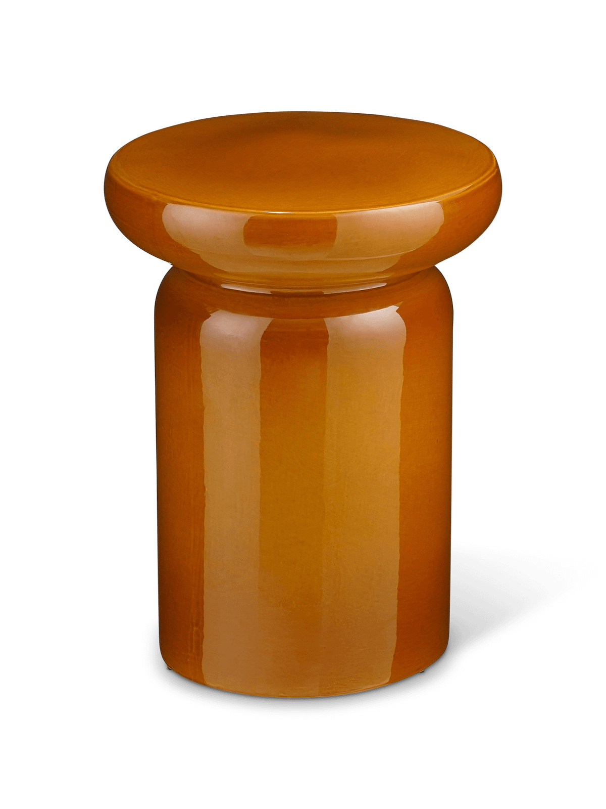 Bijzettafel Flian Cognac Ø34 cm