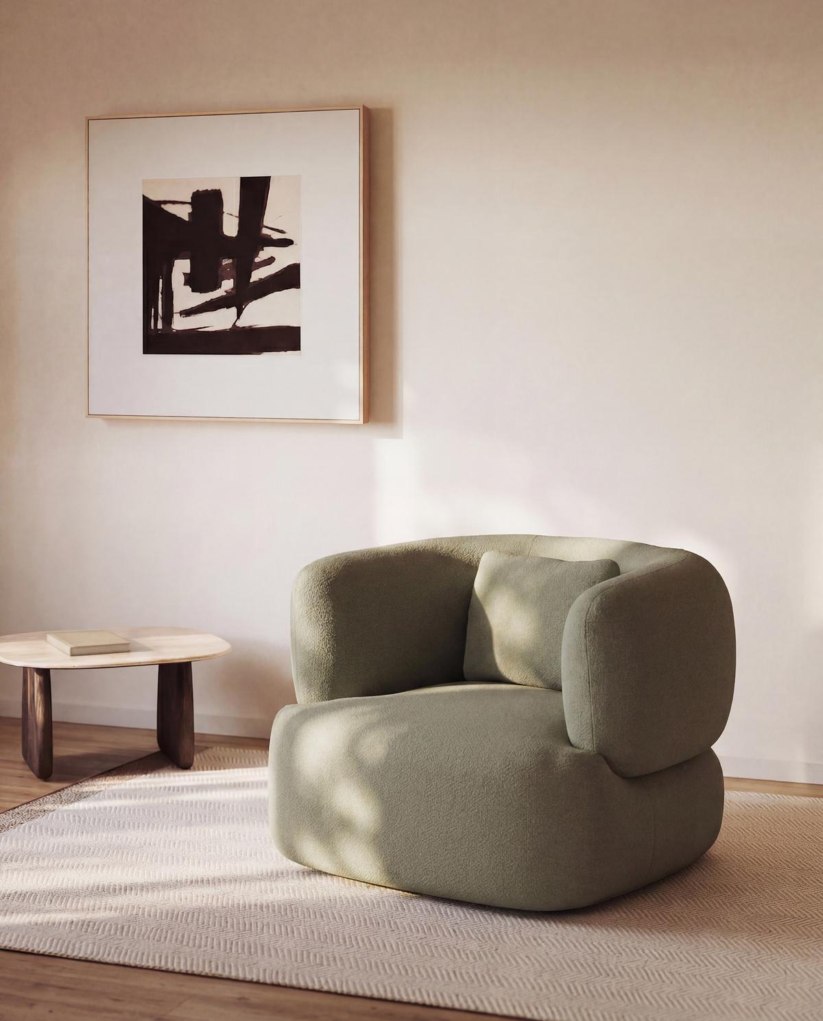 Draaistoel Martina Groen