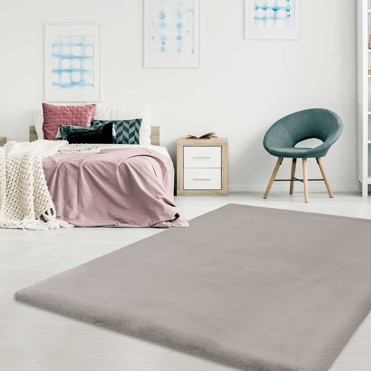 Tapijt HEAVEN 150x80 Taupe