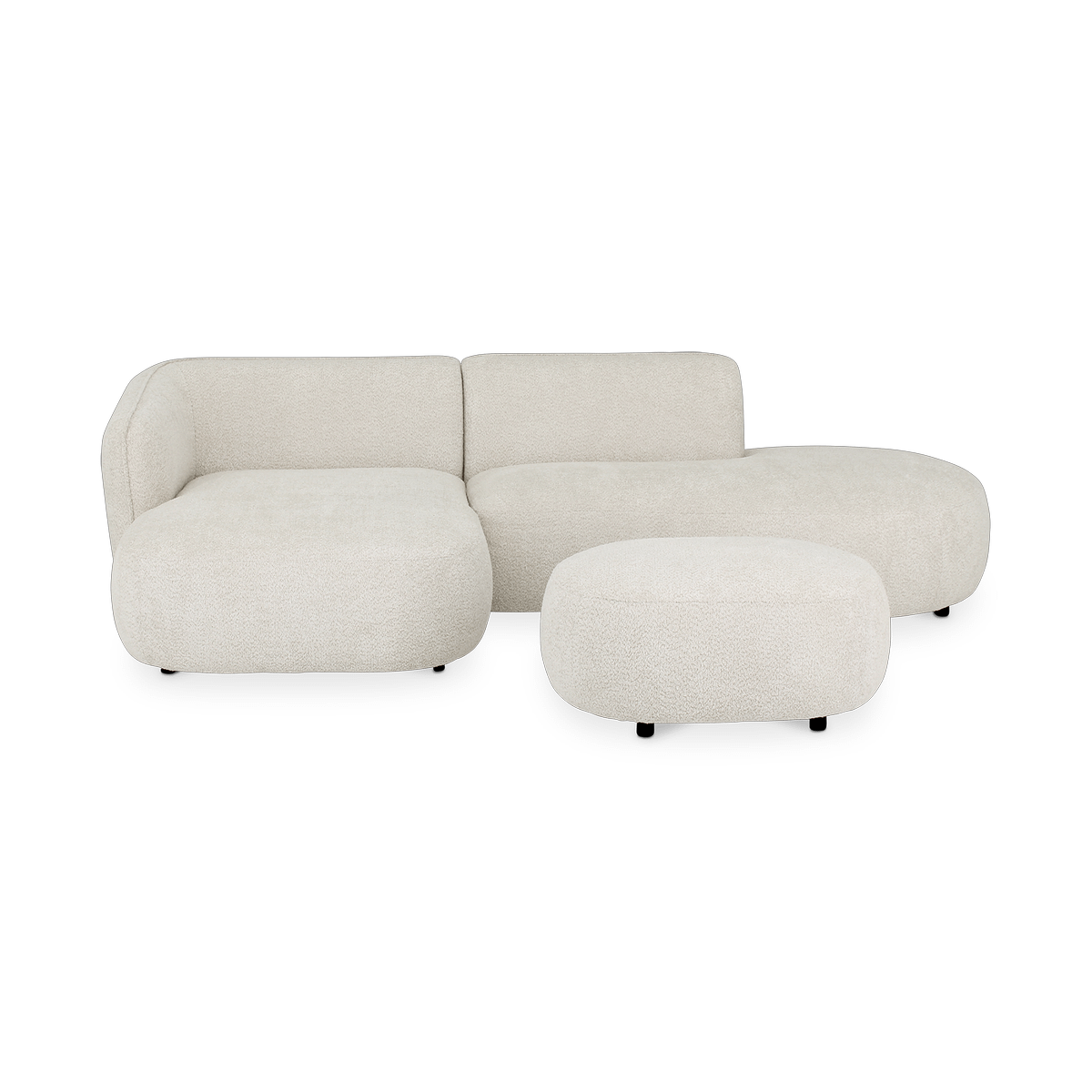 Hoeksalon CONCA Anthology Cream Longchair Links
