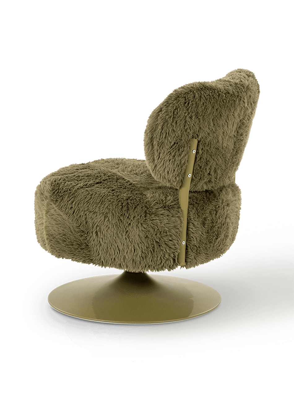 Draaifauteuil Furlo Groen