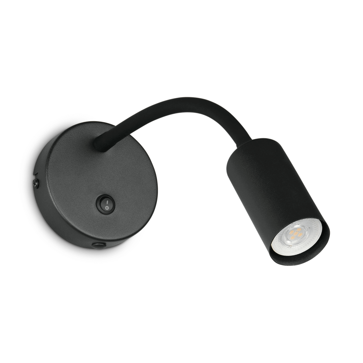 Wandlamp TARYN Flex Metaal Mat Zwart