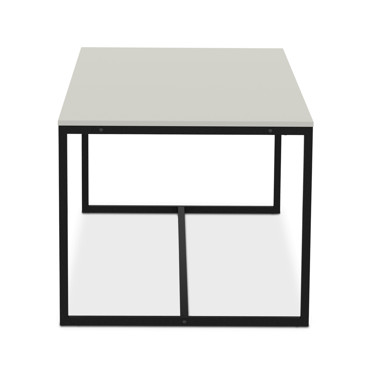 Tenzo Eettafel LIPP Cotton White Matt 180x90