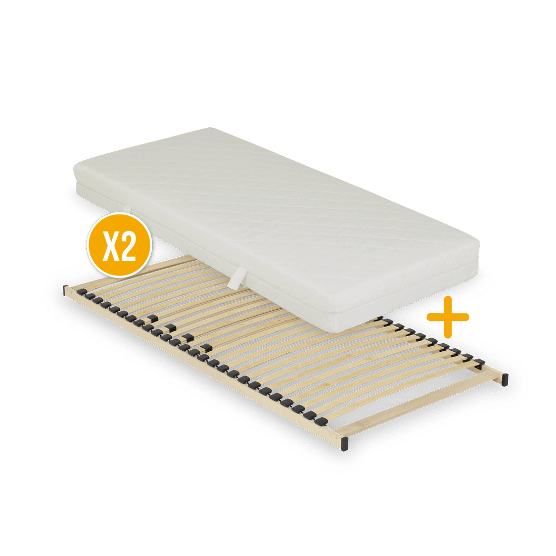 PROMOSET: 2x Ergoflex 26 90x200 + 2x Pocket 100 90x200 PROMOSET: 2x Ergoflex 26 90x200 + 2x Pocket 100 90x200