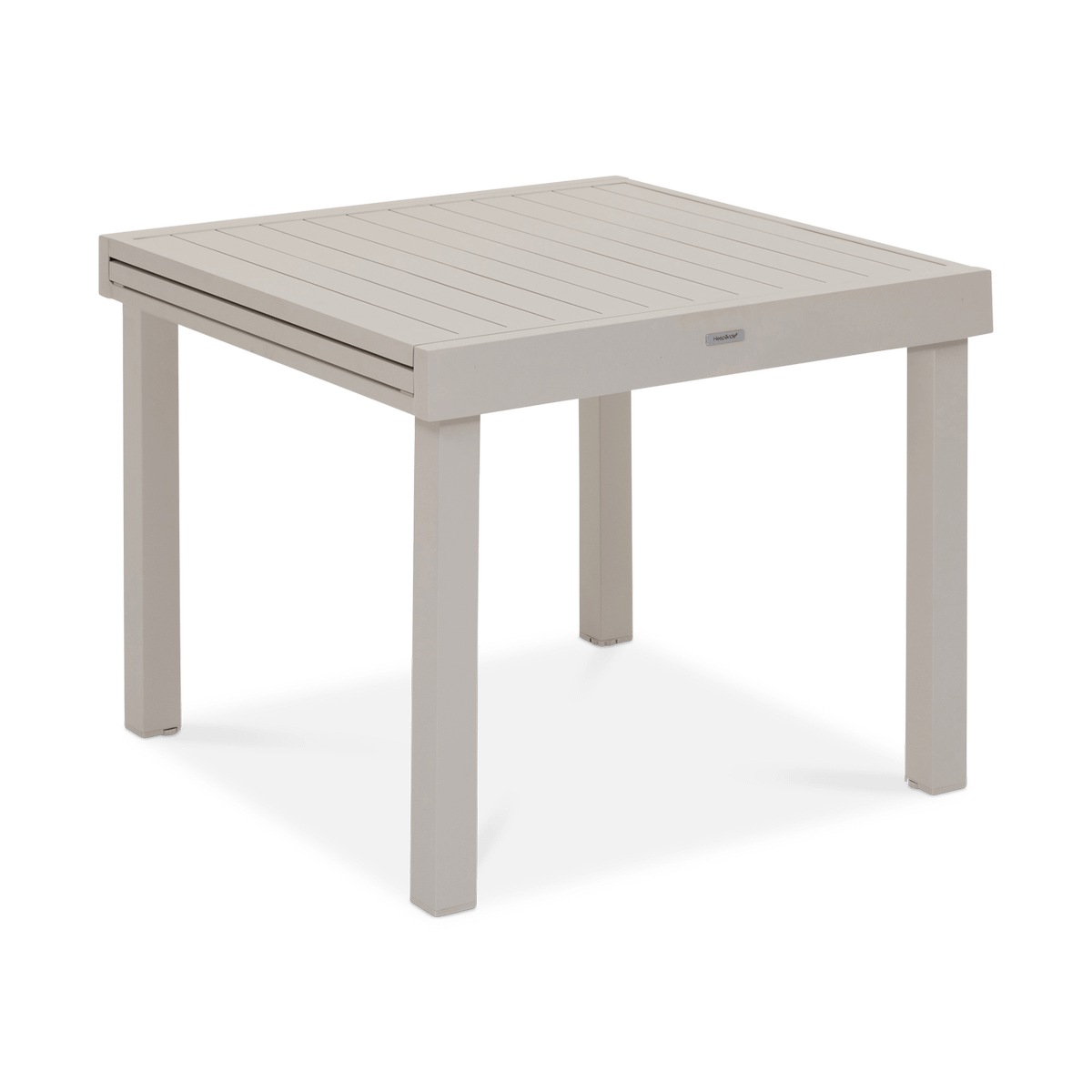 Tuintafel verlengbaar RISERVA Beige, 90/180x90