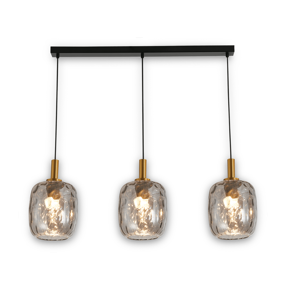 Hanglamp OKIRU 3Del. Smoke Grey