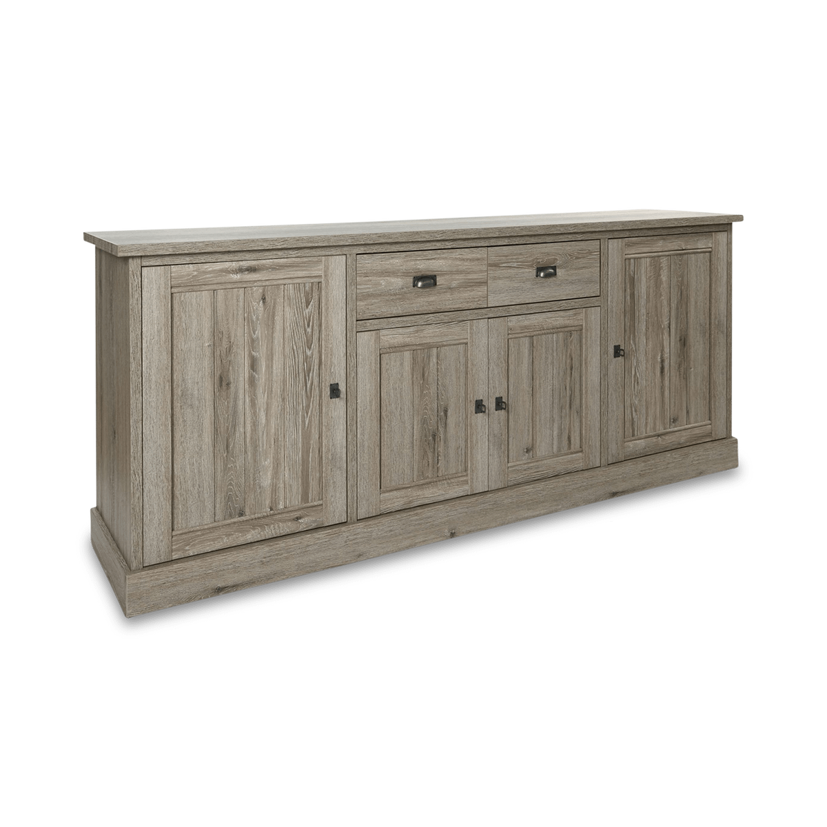 Dressoir COTTON laag Kristal Eik Licht Bruin B215
