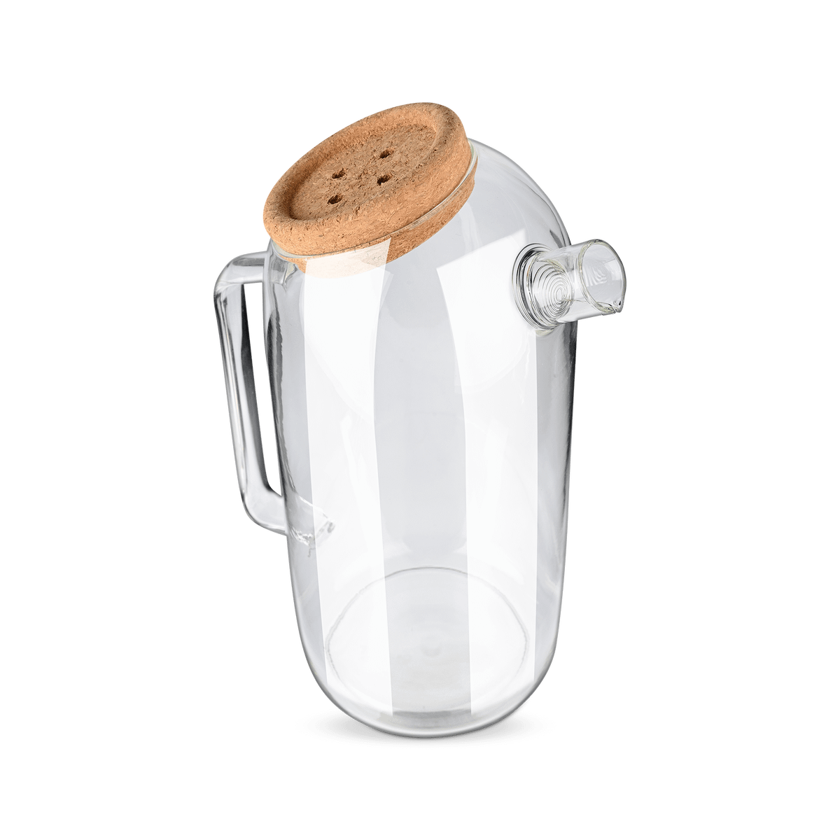 Waterkan TYMON 1.2L Glas met Deksel