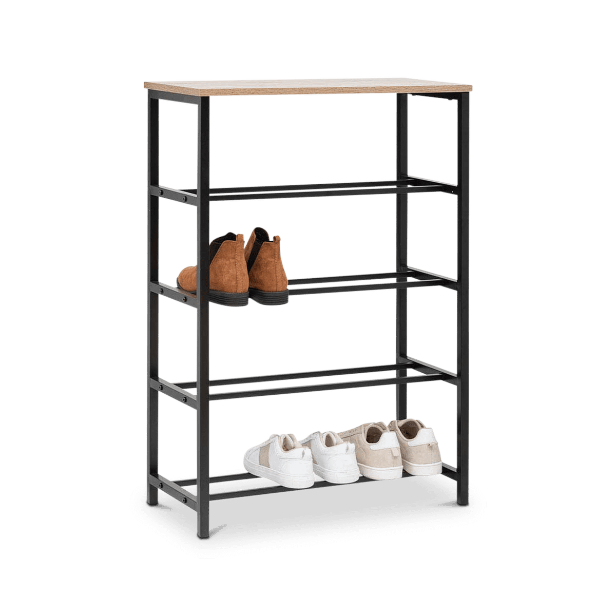 Schoenenrek ALYA Hout/Metaal