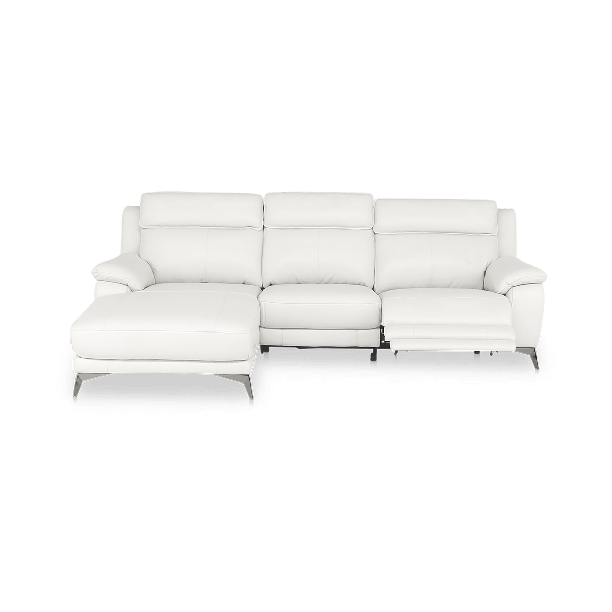 Hoeksalon DORIAN Longchair Links Frost