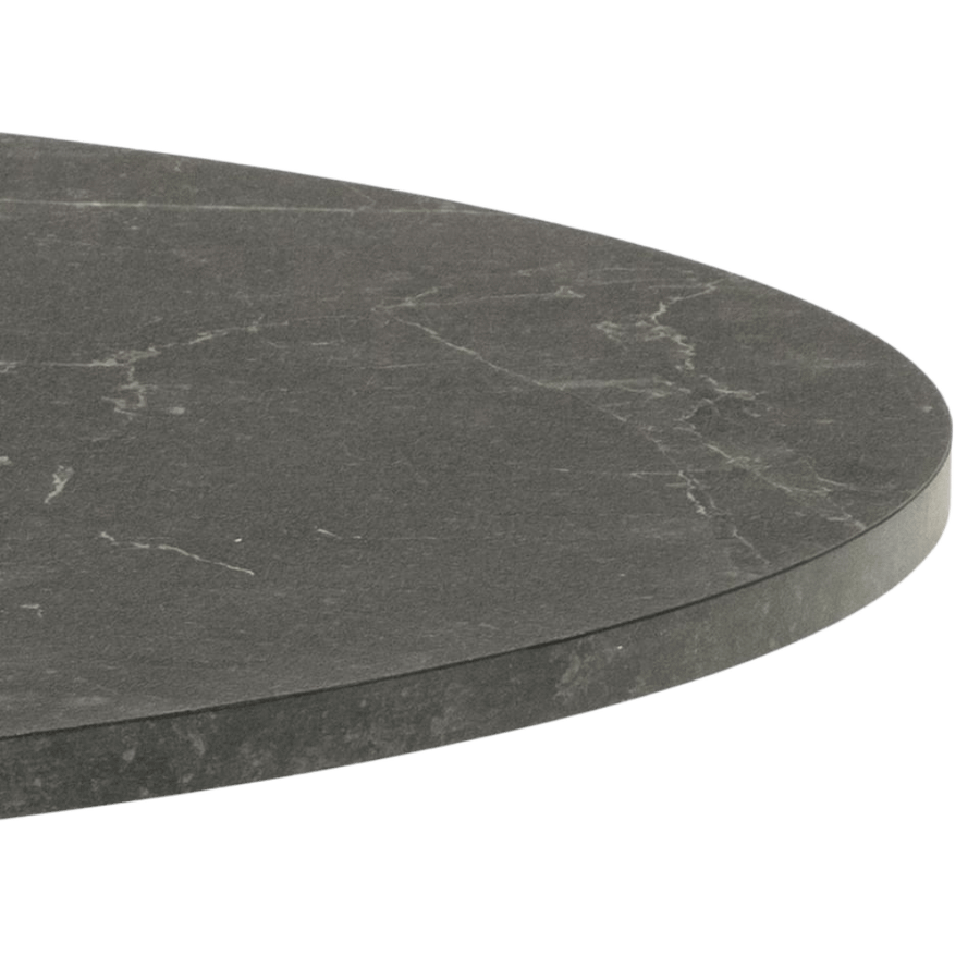 Eettafel LUTOR Marble Black Ø110 Eettafel LUTOR Marble Black Ø110