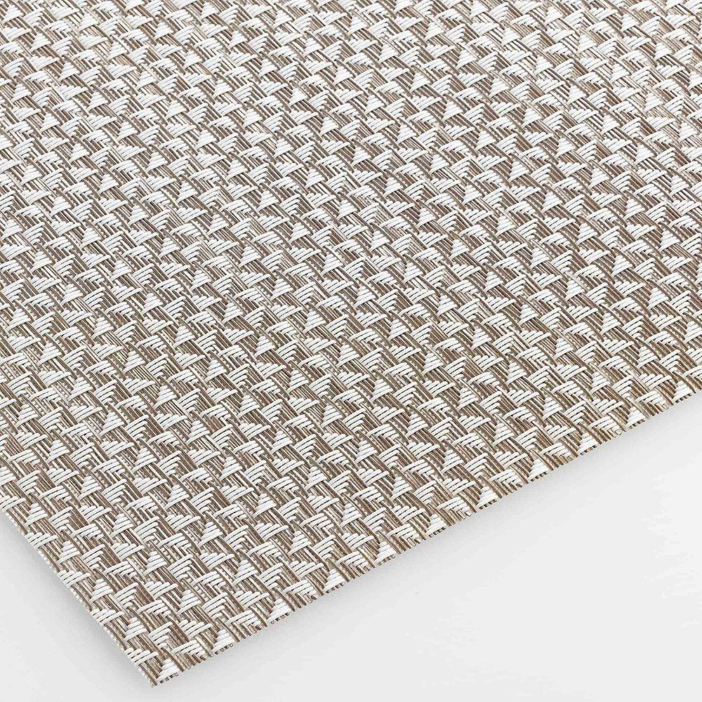 Placemat MARVIO Taupe/Wit