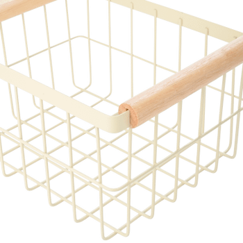 Mand DOROTA Metaal Beige S Mand DOROTA Metaal Beige S
