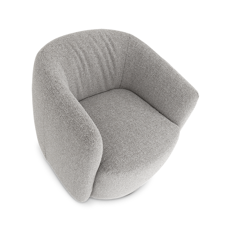 Draaizetel SVEA Lichtgrijs Draaizetel SVEA Lichtgrijs