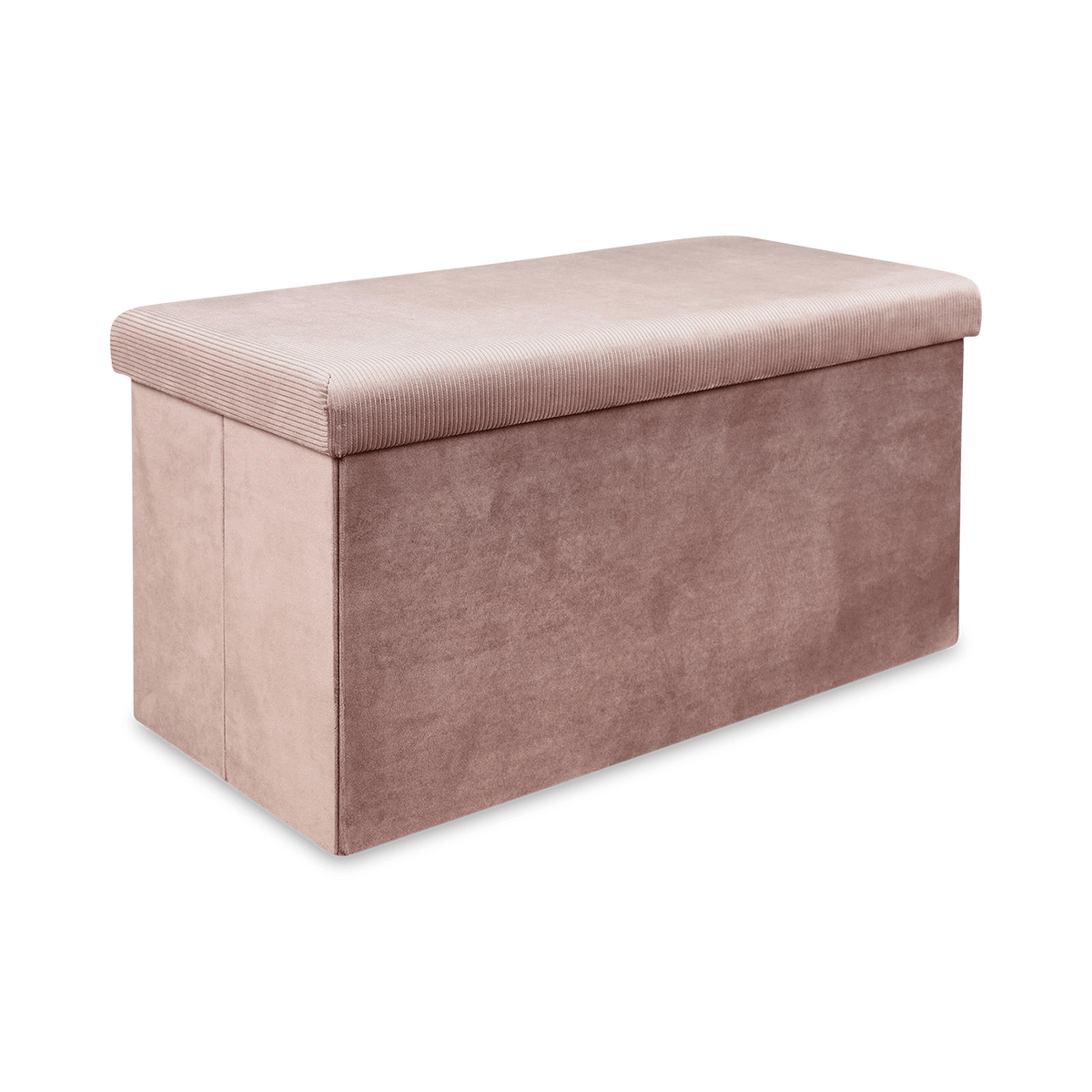 Opbergpouf FLIRAX Rechthoek Roze