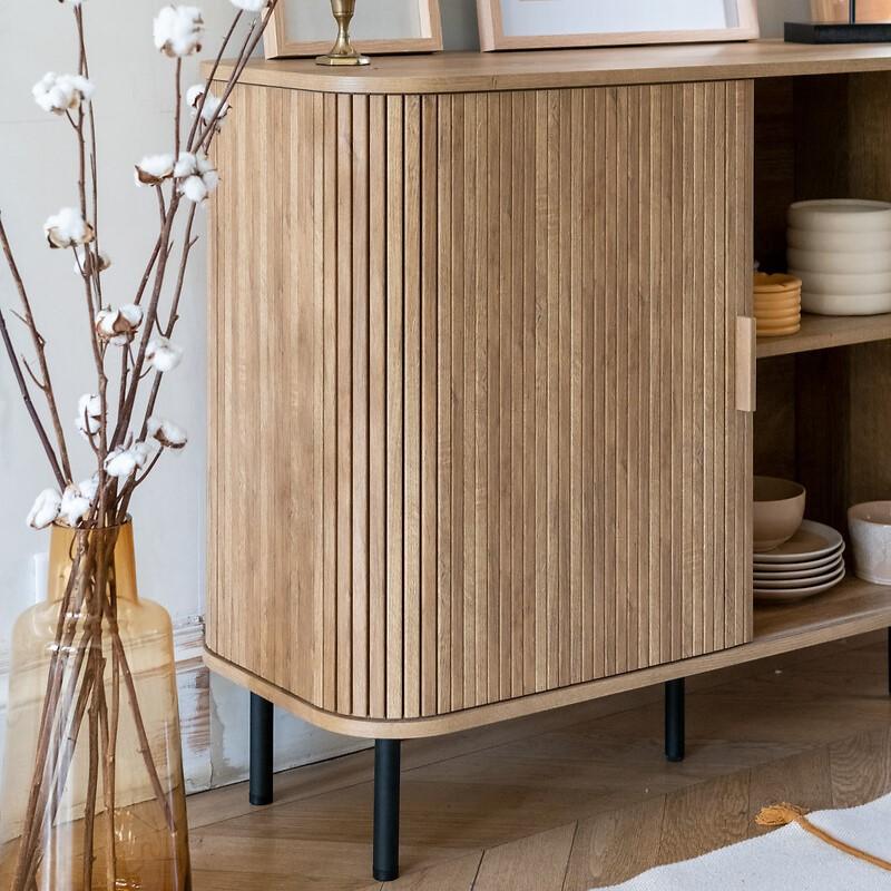 Dressoir COLVAS Hout Naturel B140 Dressoir COLVAS Hout Naturel B140