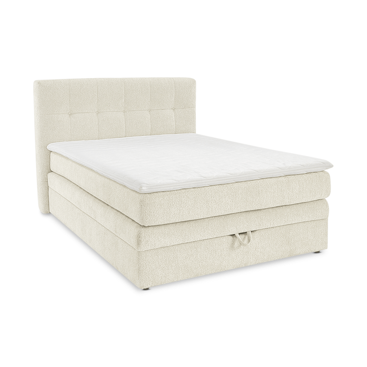 Boxspring met Opberg HELMOND 140x200 Beige