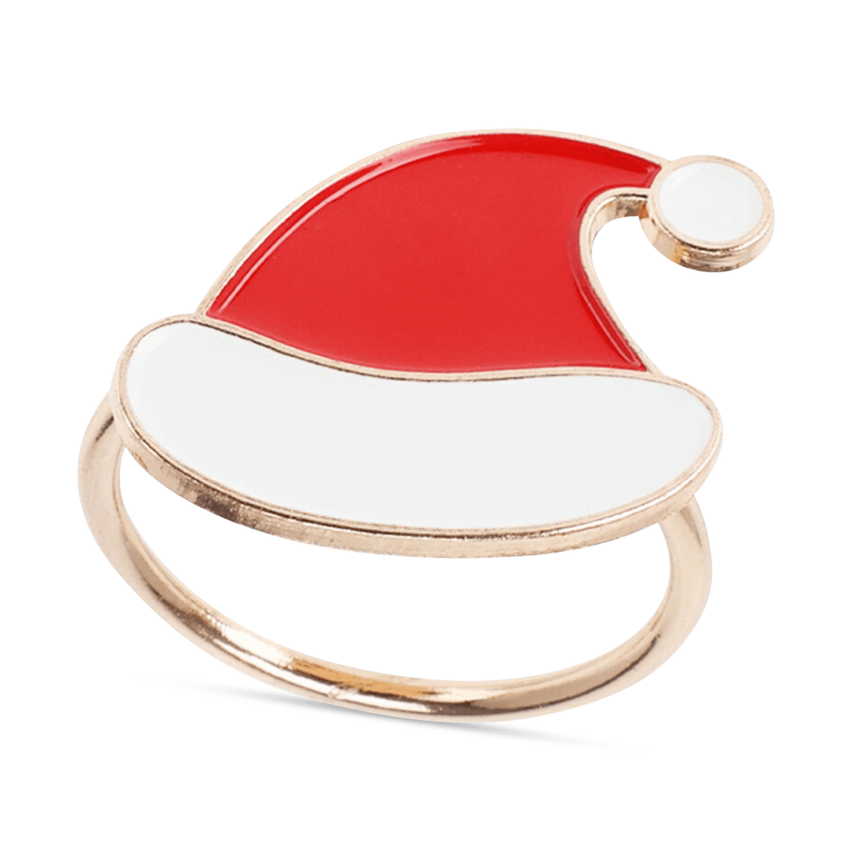 Servetring X-MAS Kerstmuts Ass.