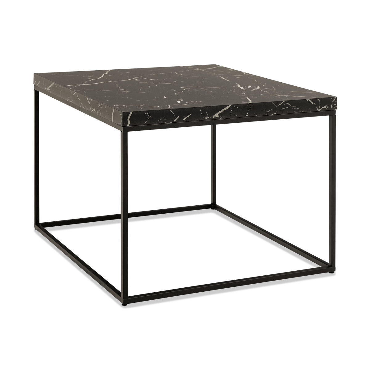 Salontafel AGNES Marquina Marmerlook Zwart
