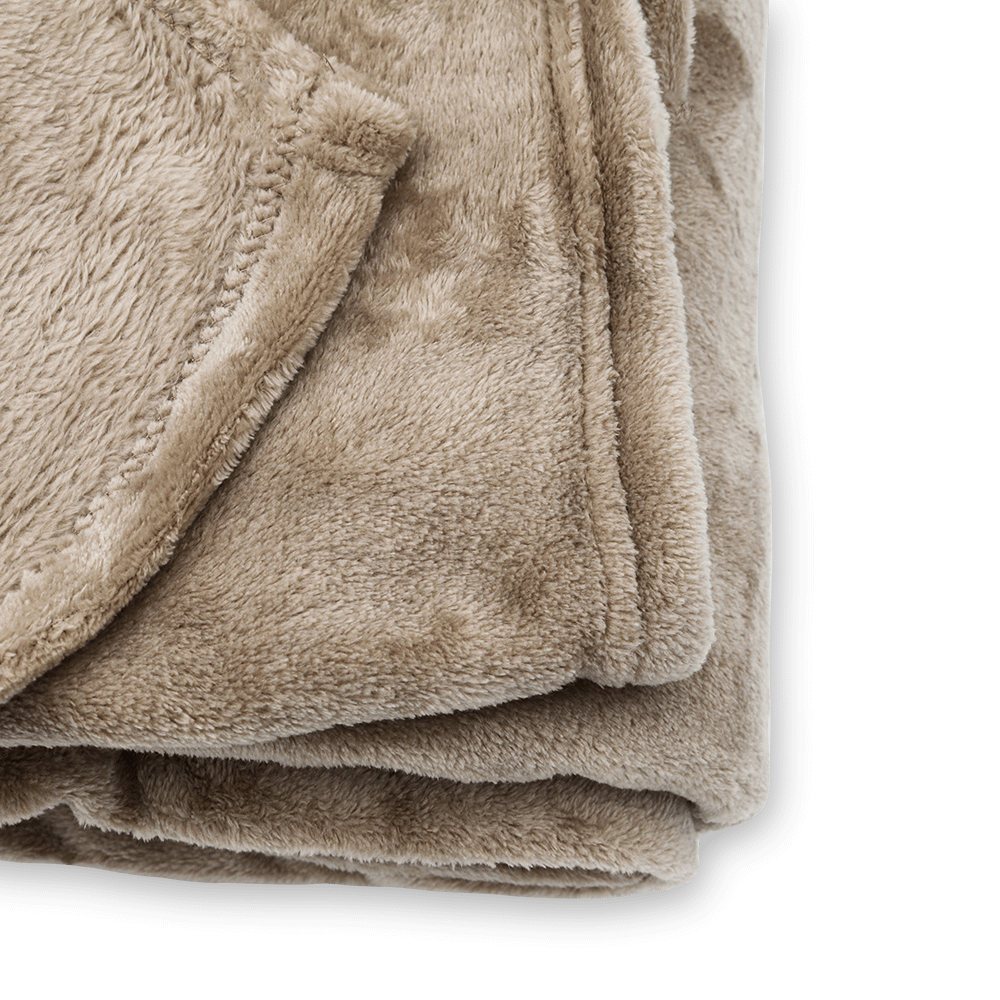 Plaid MICROF. G.Luxe 150 Taupe