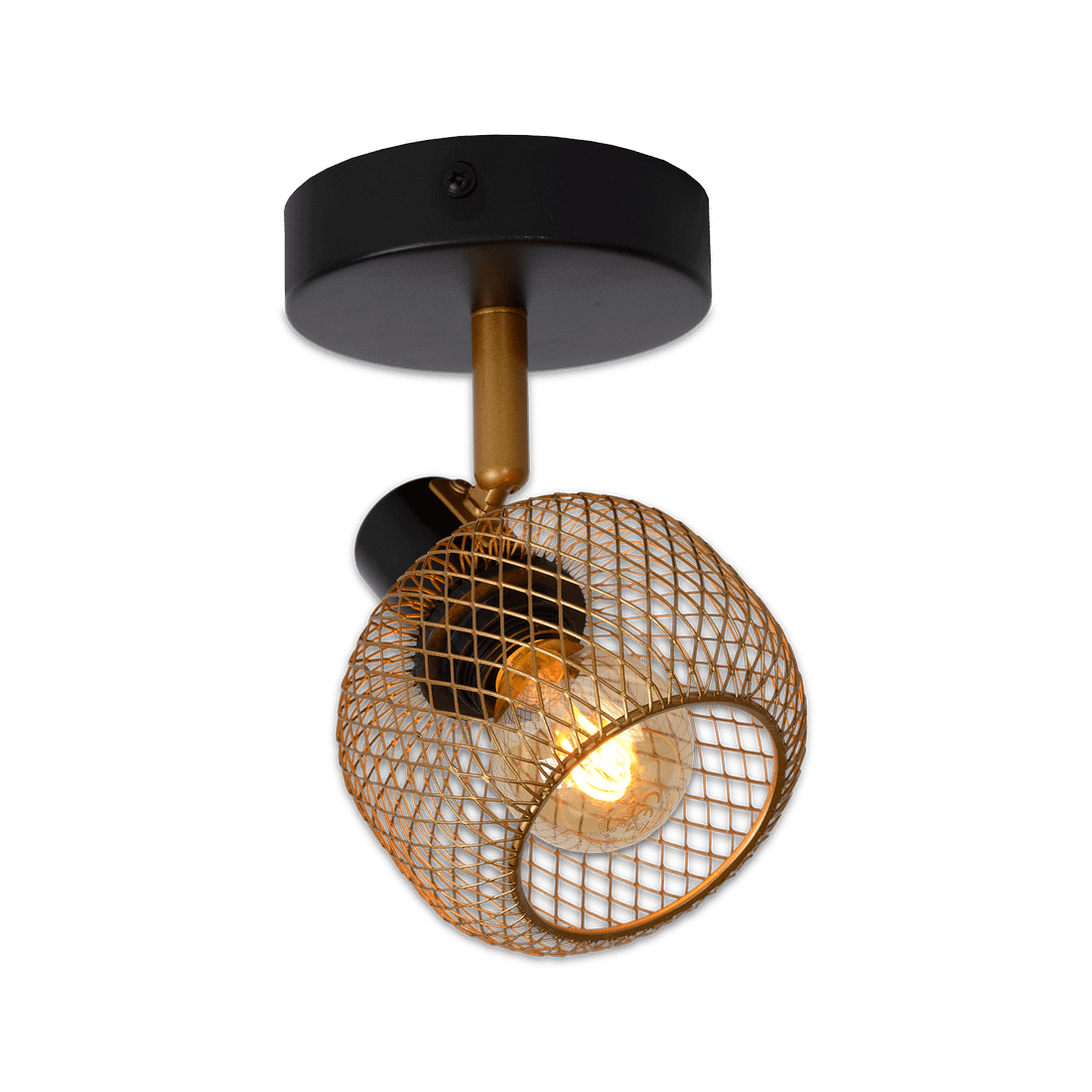 Plafondspot MAREN 1Del. Mat Goud Plafondspot MAREN 1Del. Mat Goud