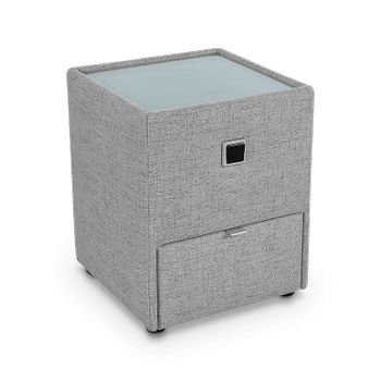 Nachttafel ASTEN Stof 369/09 Lichtgrijs Nachttafel ASTEN Stof 369/09 Lichtgrijs