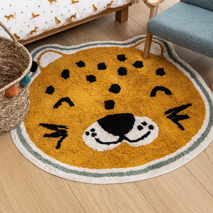 Kindertapijt LEOPARD Luipaard Oker Kindertapijt LEOPARD Luipaard Oker