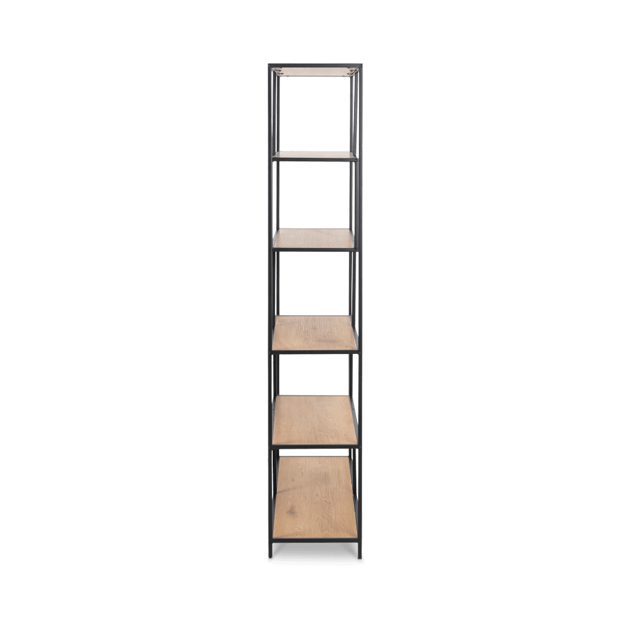 Boekenrek BOKSKAP Wild Oak Assymetrisch B114 Boekenrek BOKSKAP Wild Oak Assymetrisch B114